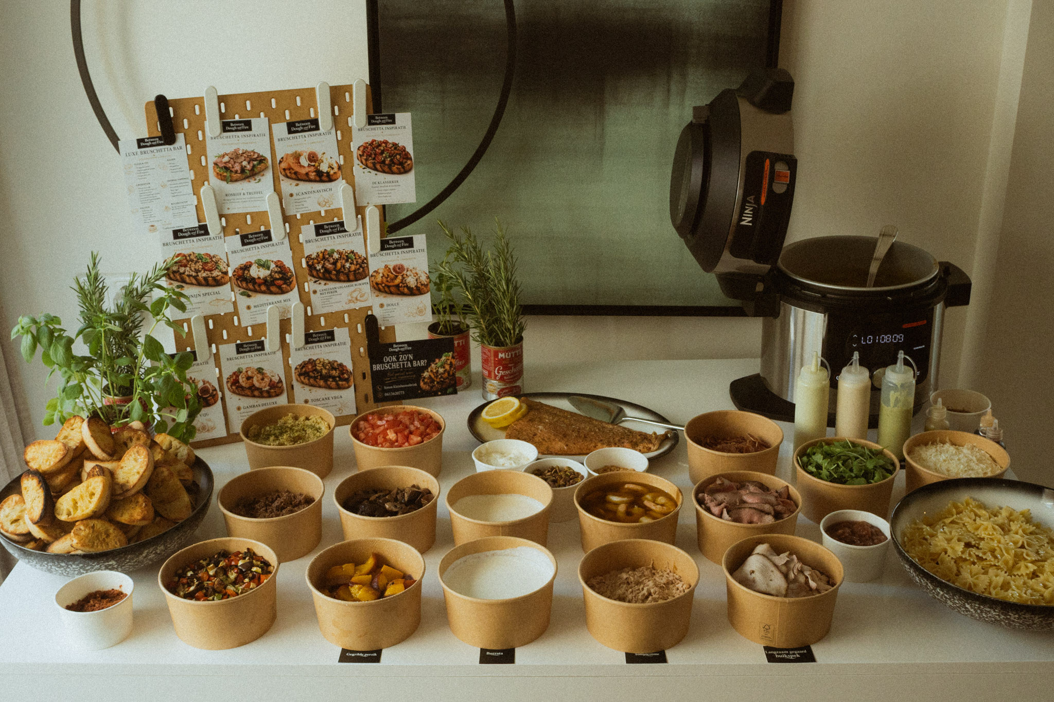 Bruschetta Bar op locatie